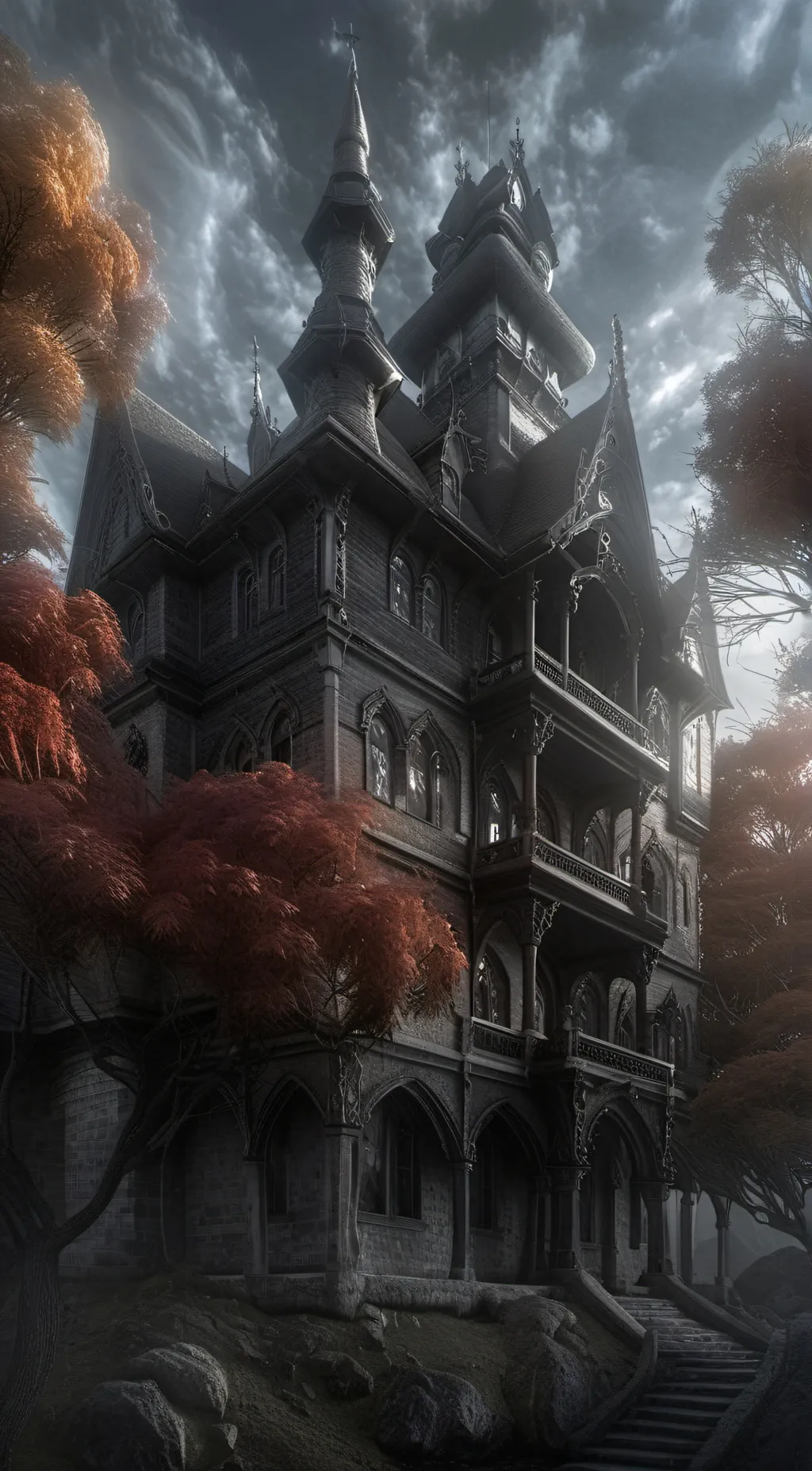 ai character: Hogwarts background