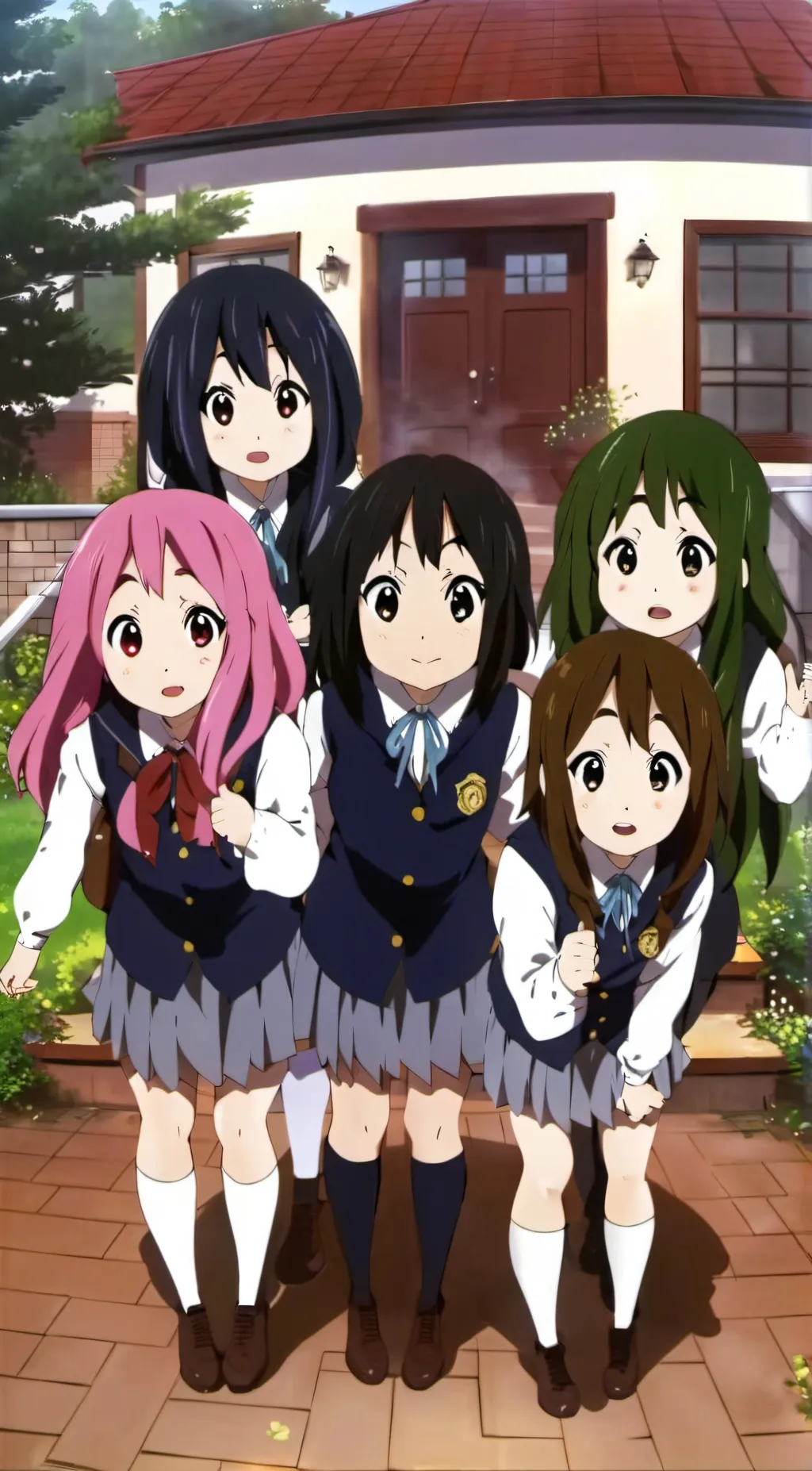 ai character: MHA Girls background