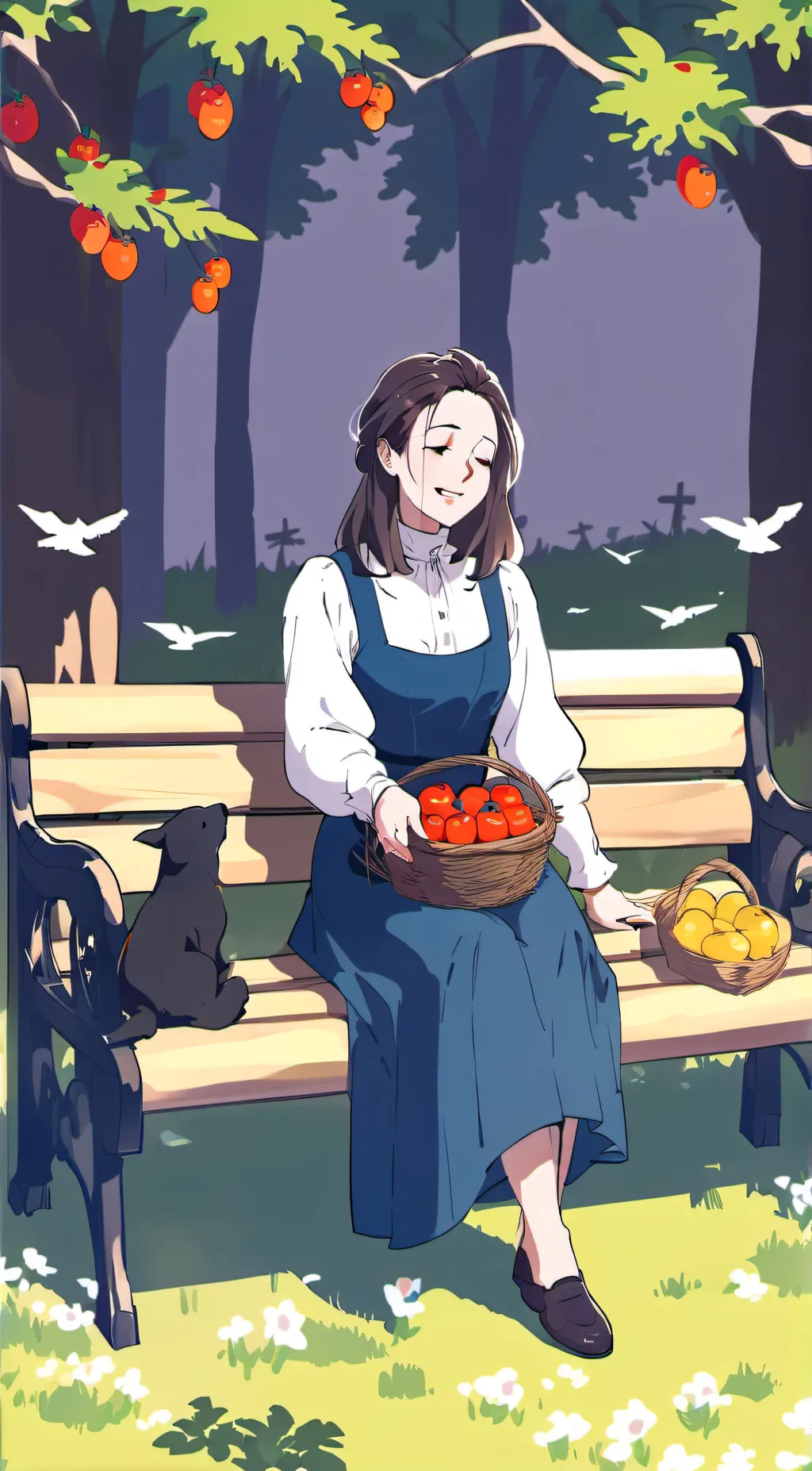 ai character: riley background