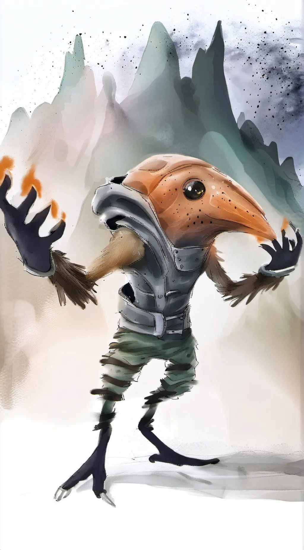 ai character: Glecko(A1) background