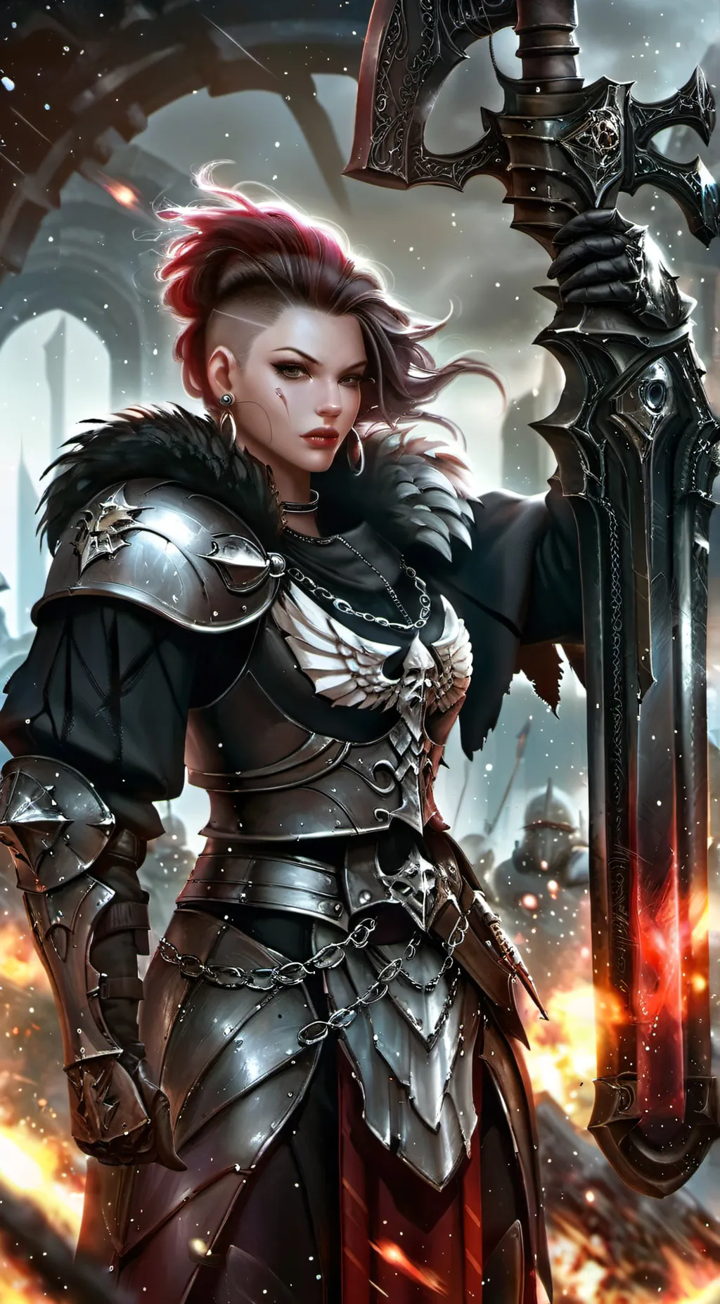 ai character: Aria background