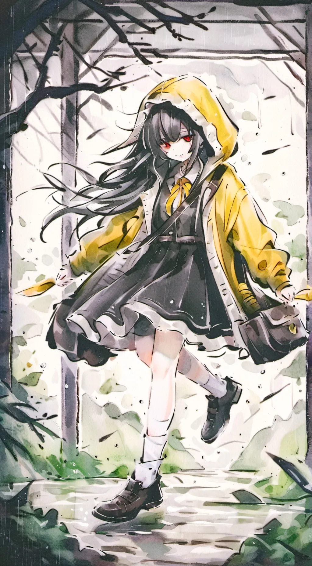 ai character: LittleNightmares 2 background