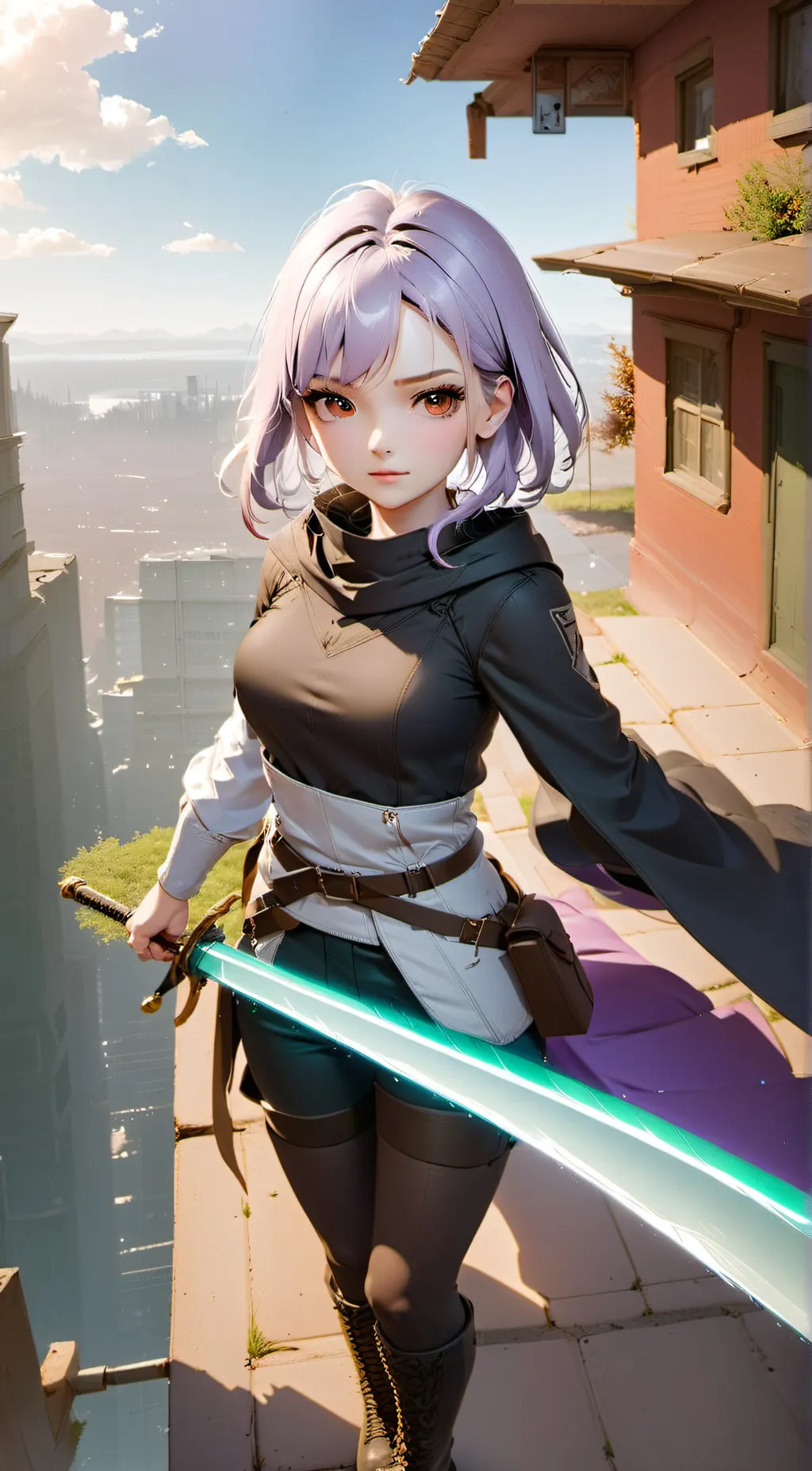 ai character: Aria background