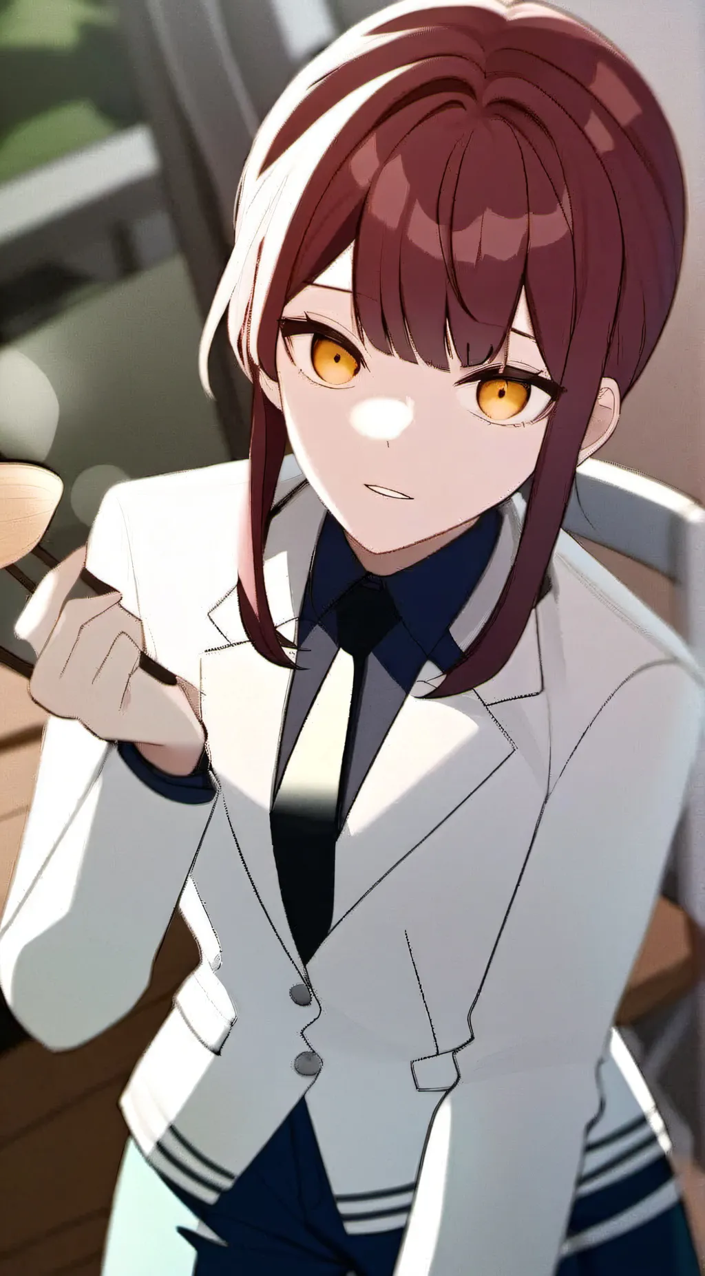 ai character: Makima background