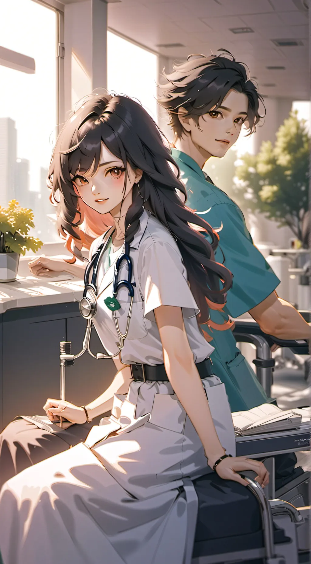 ai character: Lilly Allin background