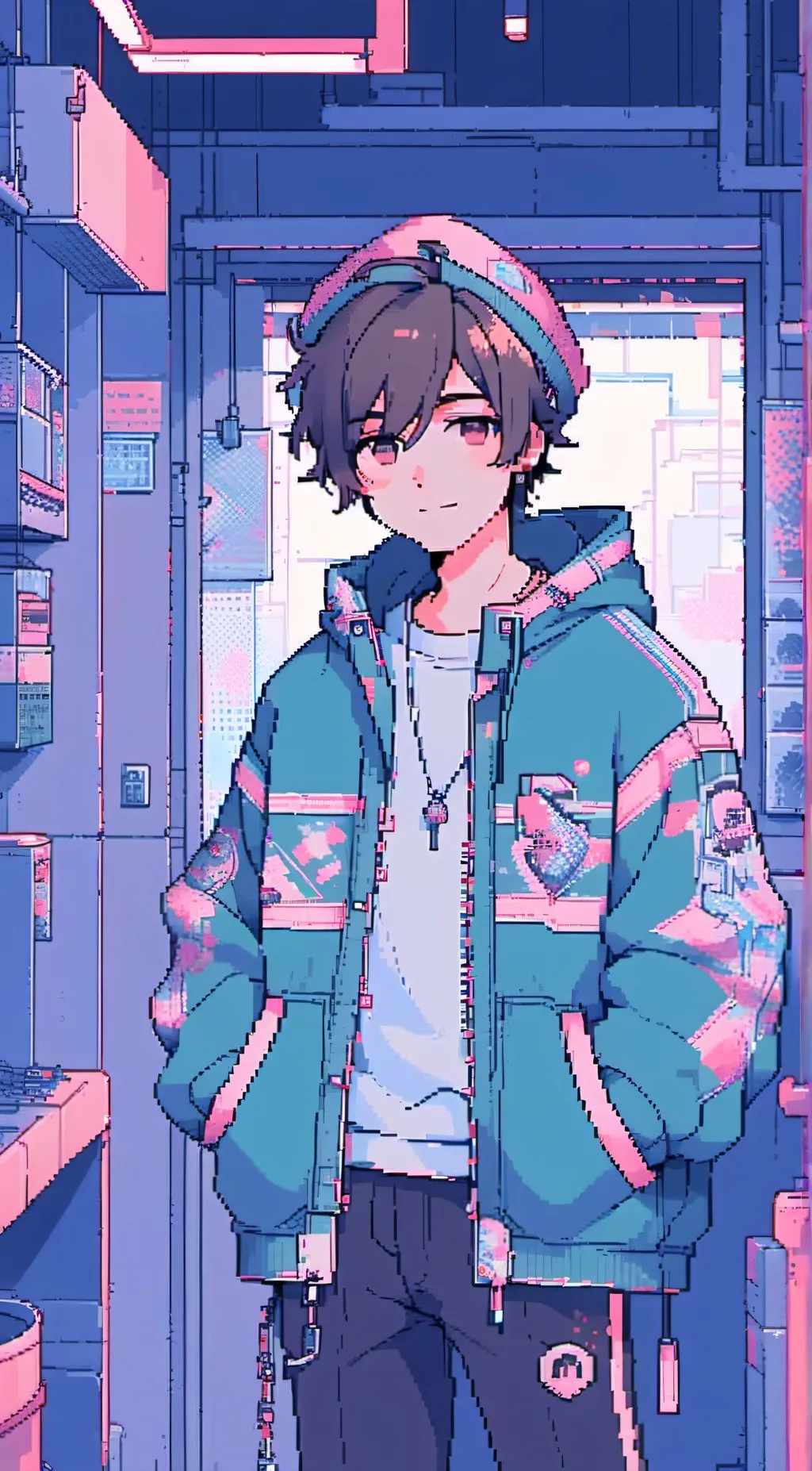 ai character: Luke background