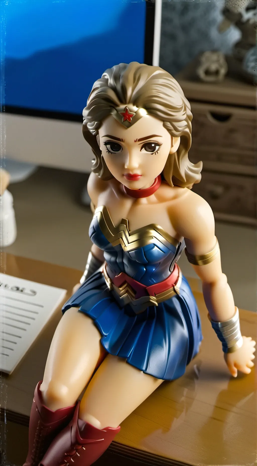 ai character: Skibidi Toilet. background