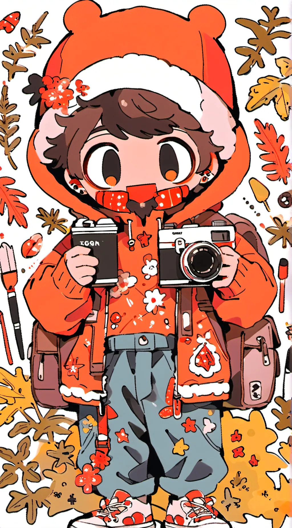 ai character: Eke  background