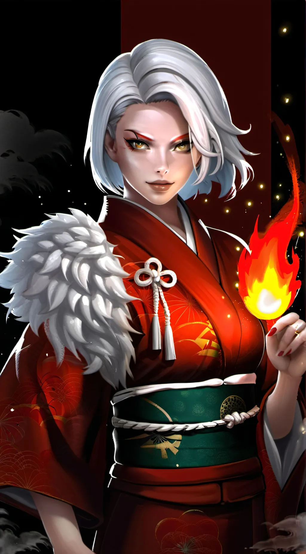 ai character: Kiara background