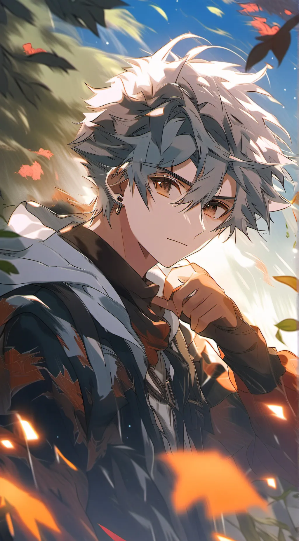 ai character: Mason  background