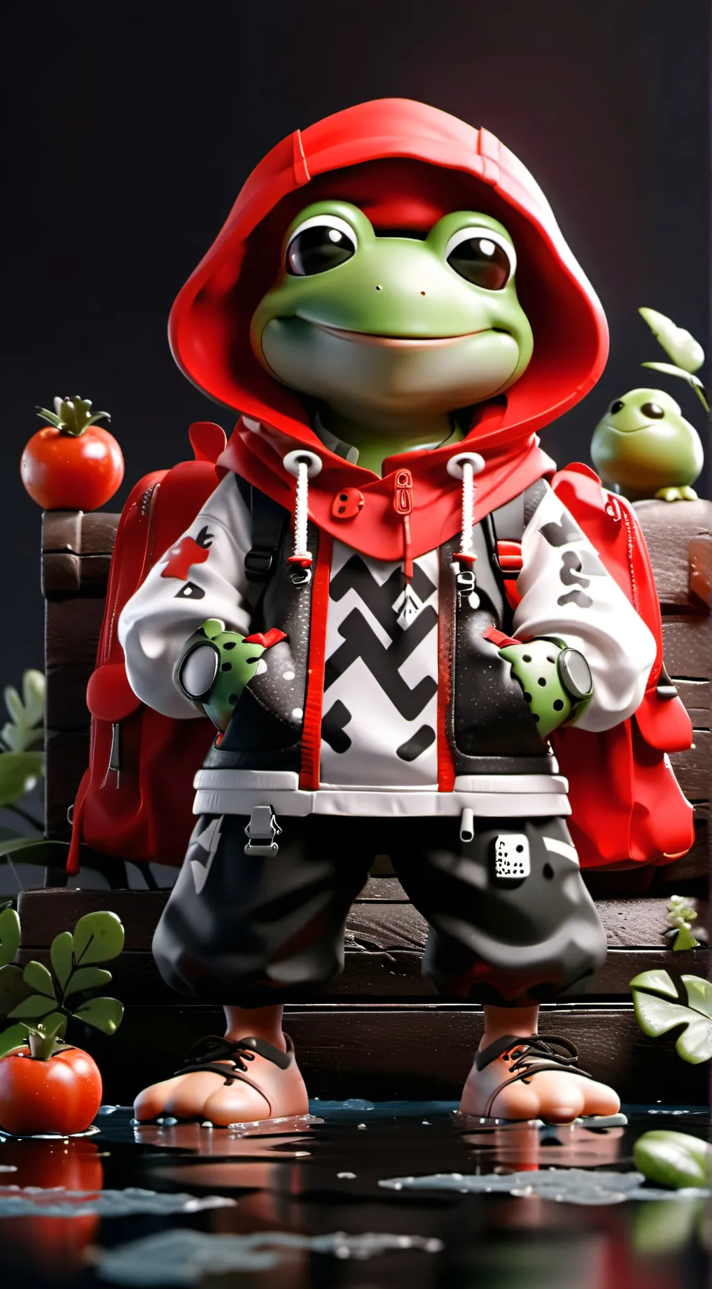 ai character: Leo background