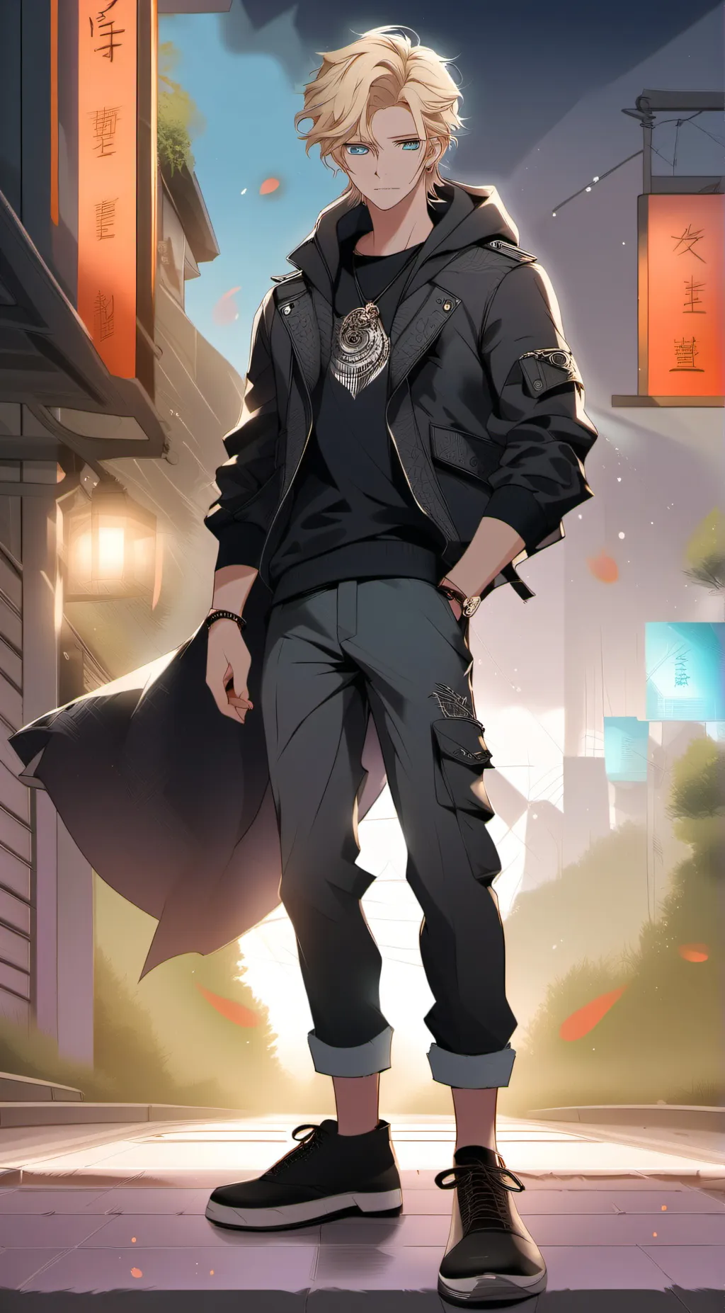 ai character: Waylon background