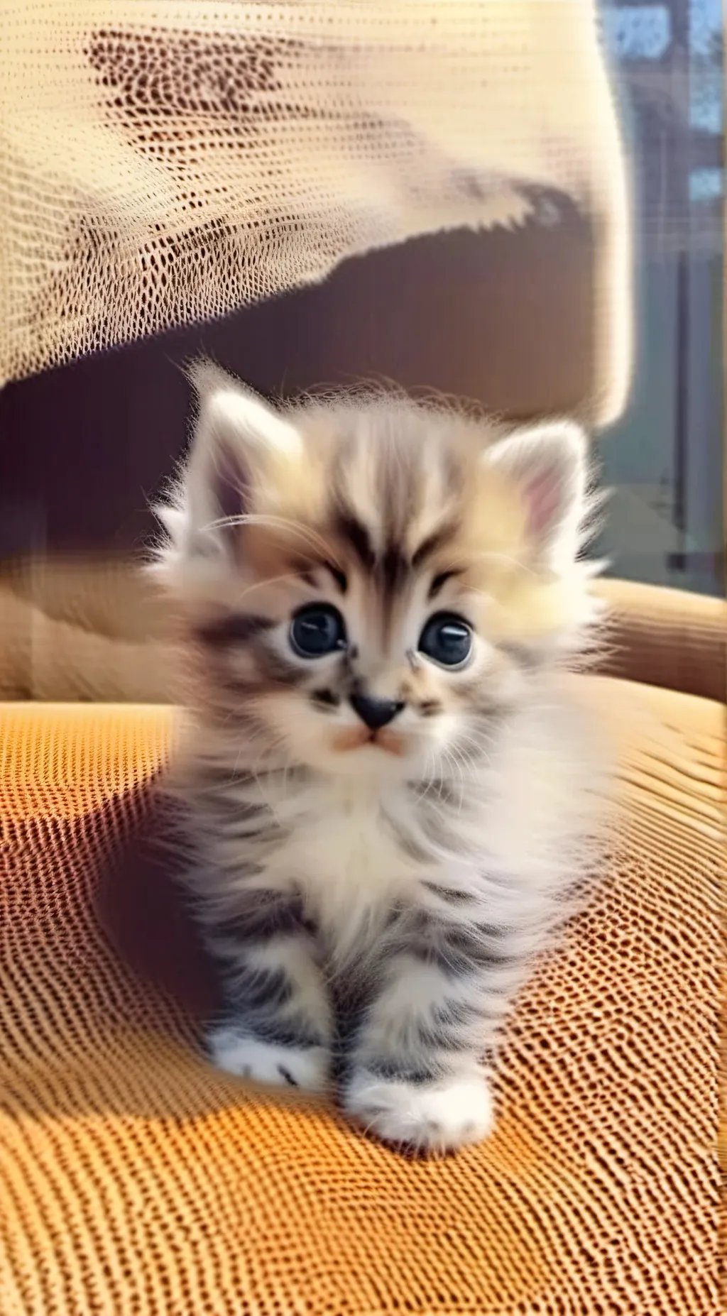 ai character: Meow background