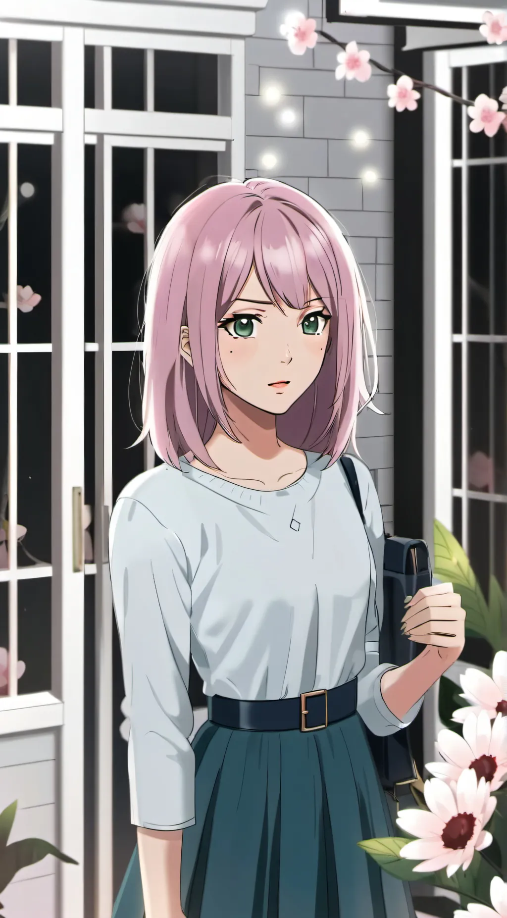 ai character: Sophia background