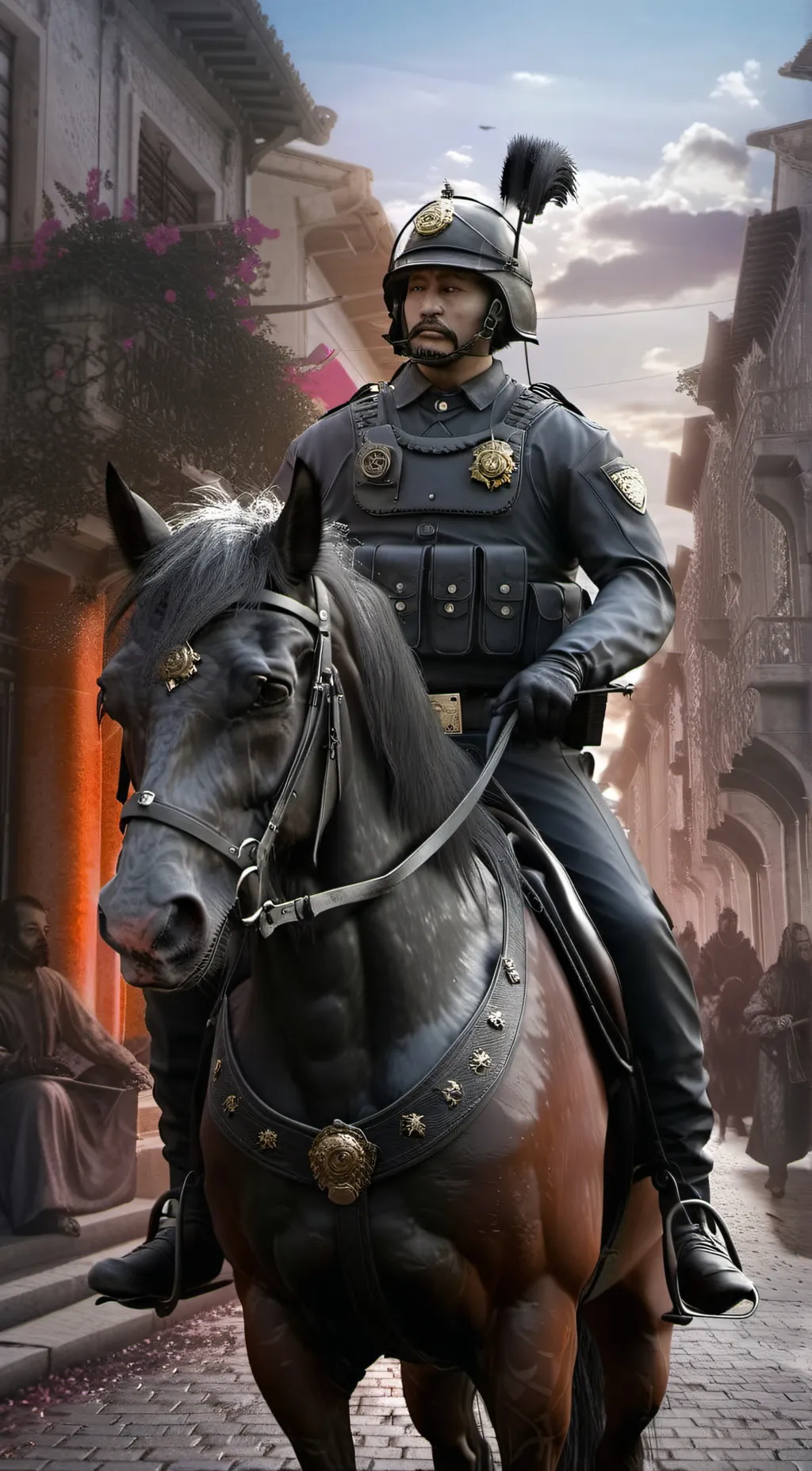 ai character: Officer Reginald background