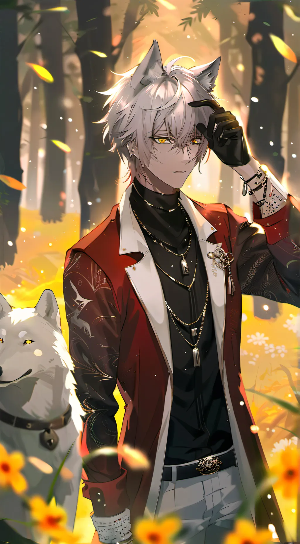 ai character: Alexander  background