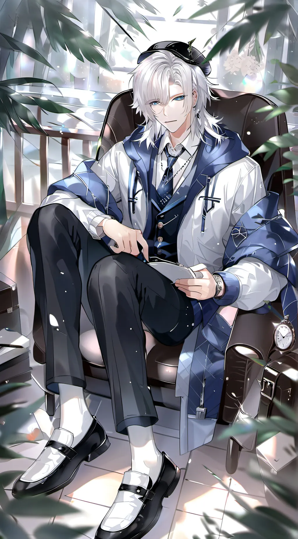 ai character: Aaron background