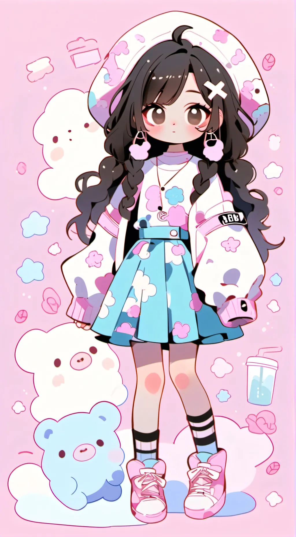 ai character: Evelyn background