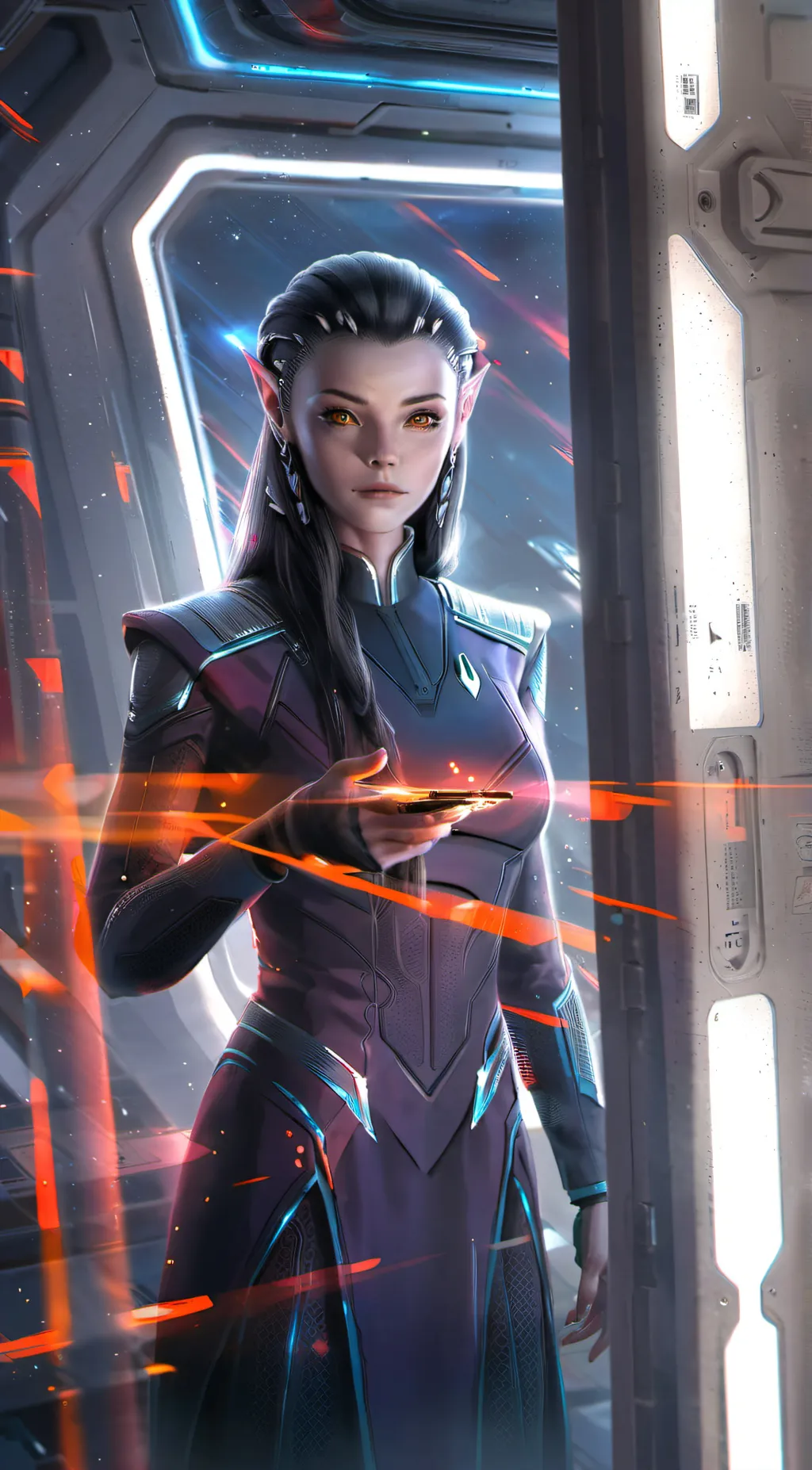 ai character: Gwyndala background