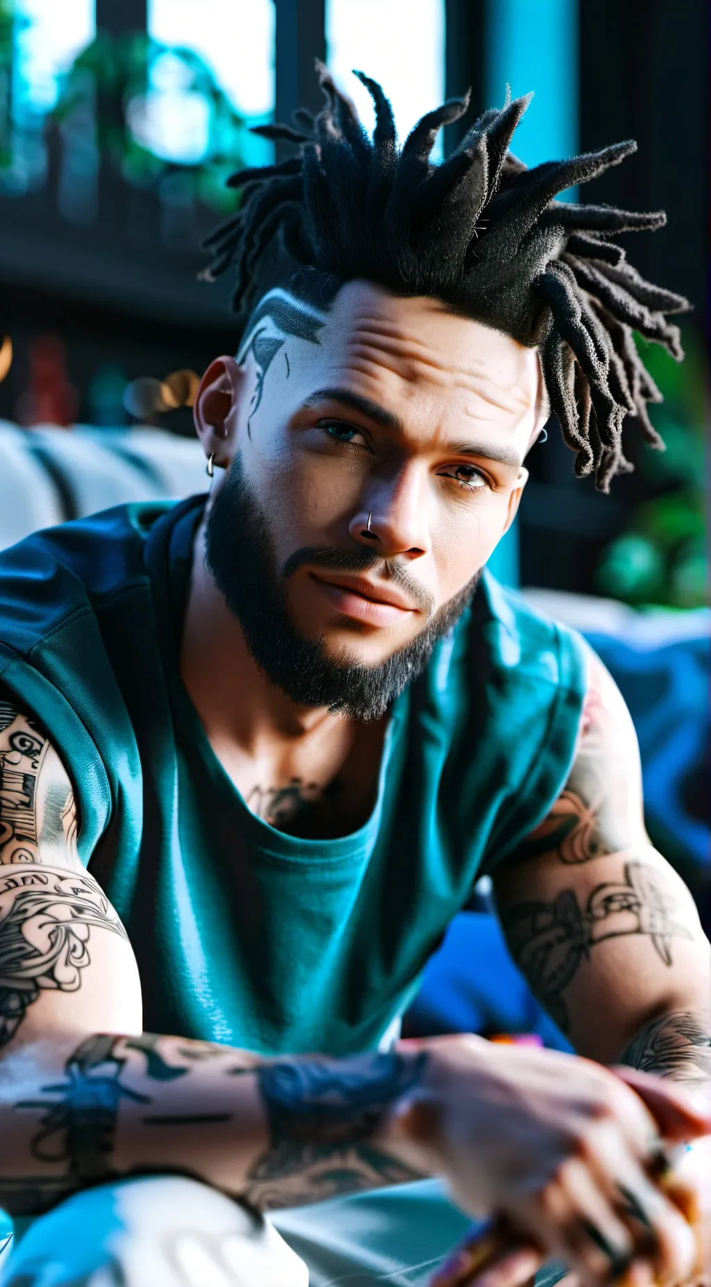 ai character: Hakeem background