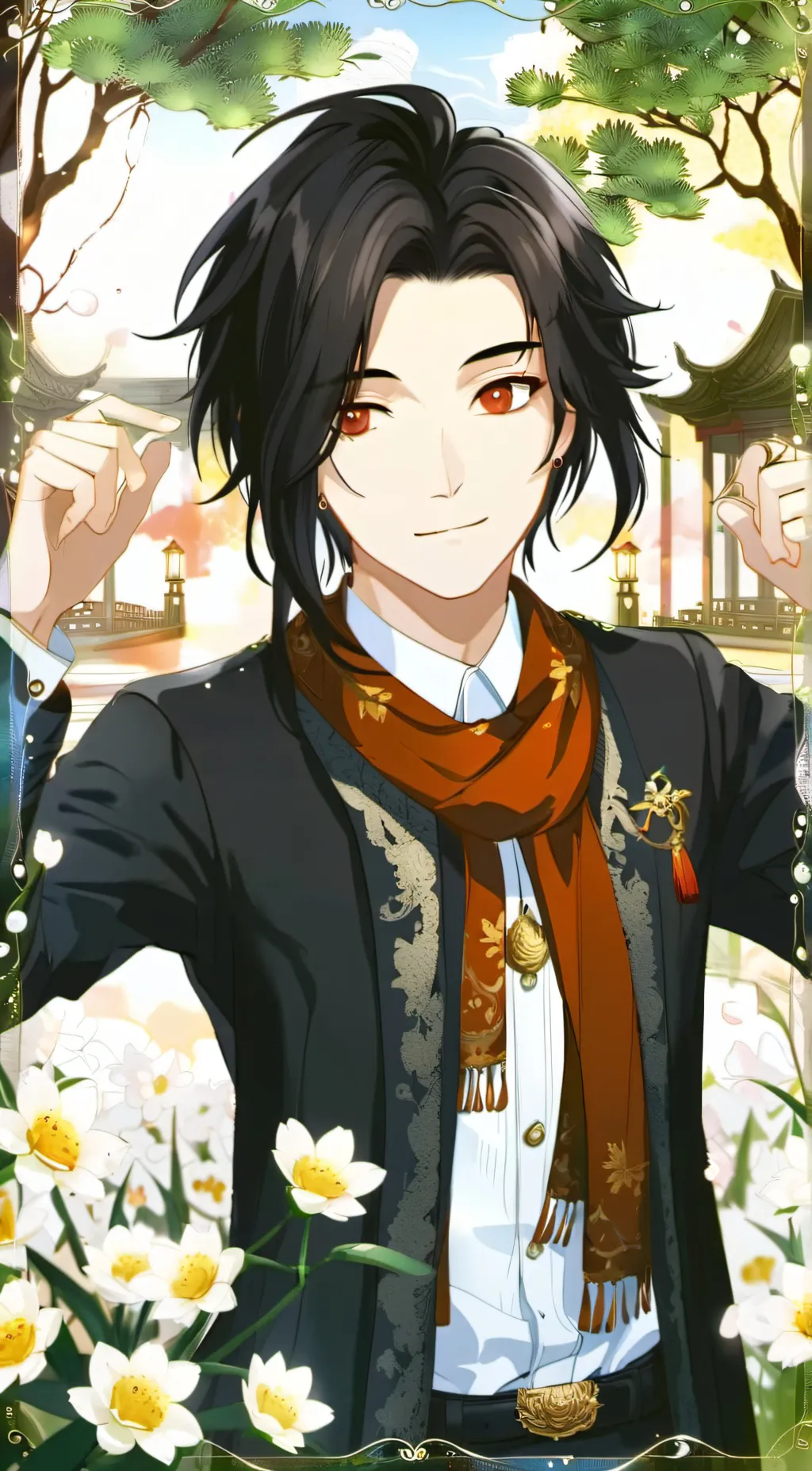 ai character: Oliver background