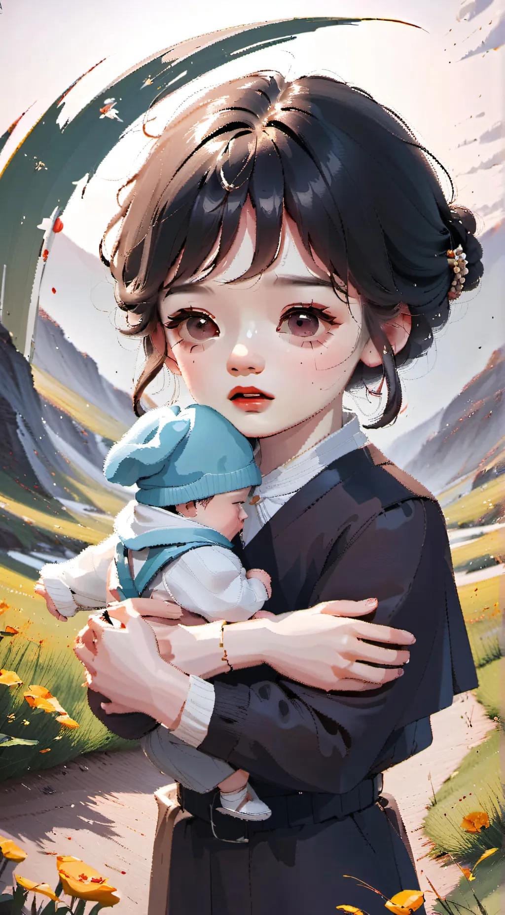 ai character: Kim background