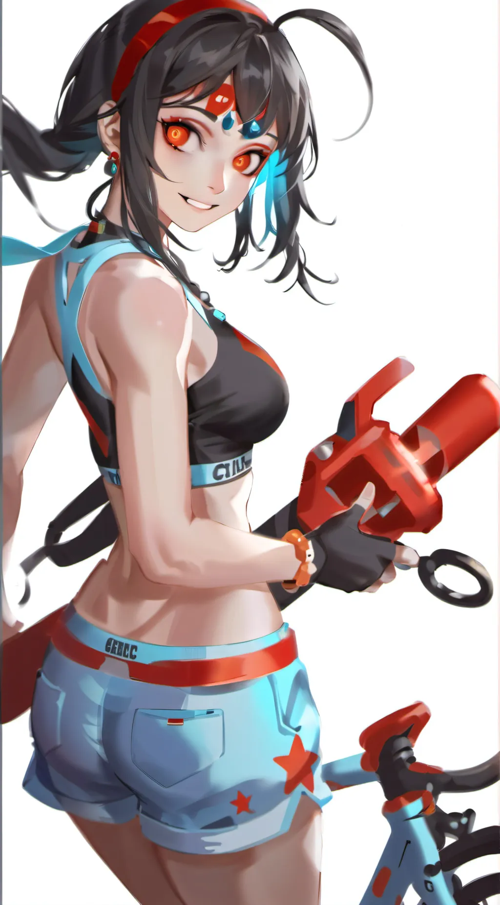 ai character: Lily The fighter background