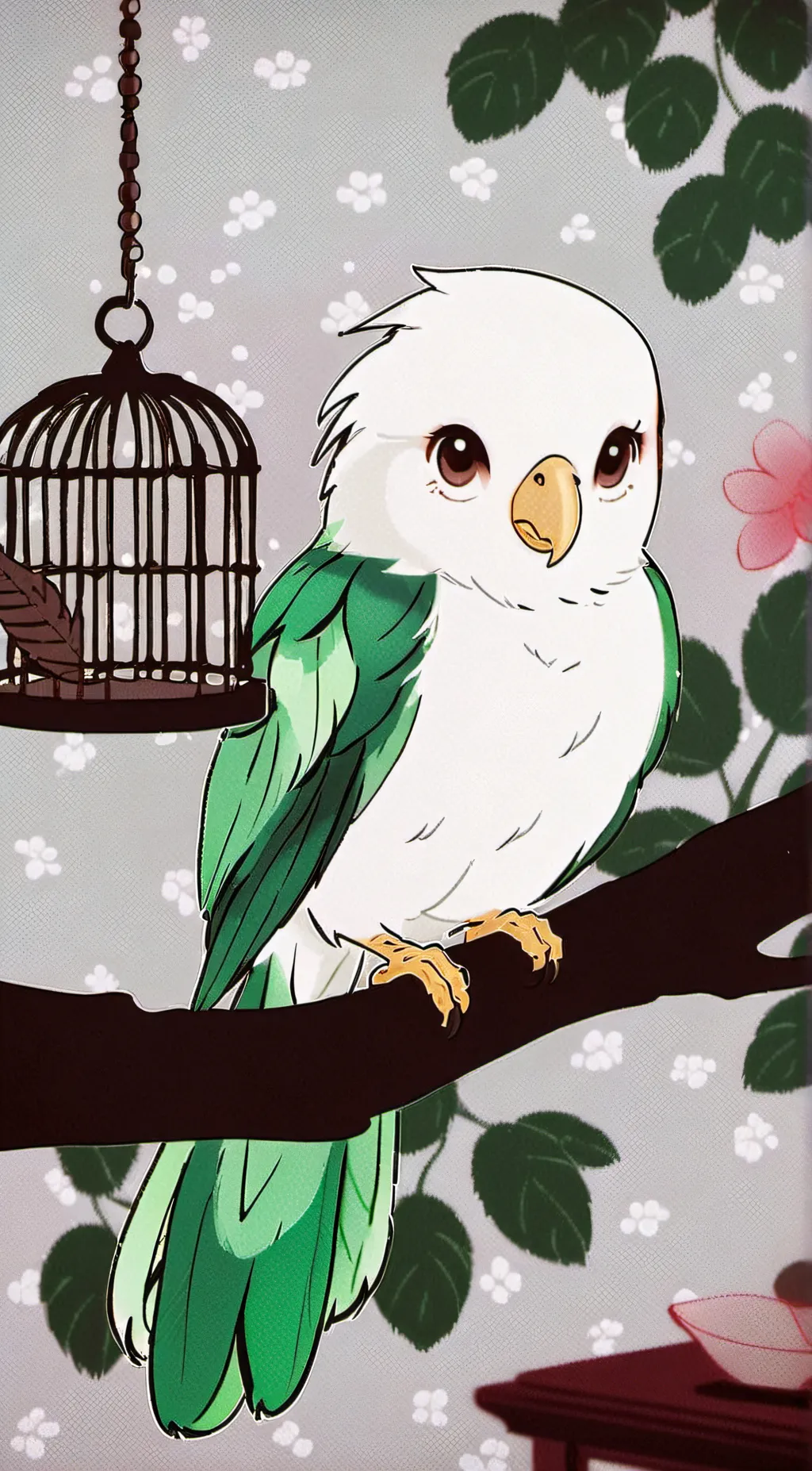 ai character: Cage background