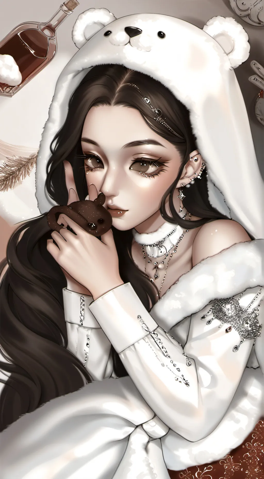 ai character: ★{Lilly}★ background