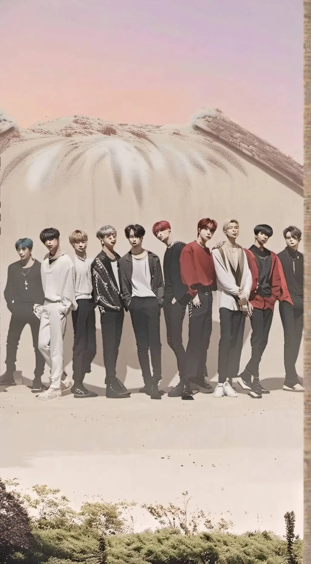 ai character: Stray kids background