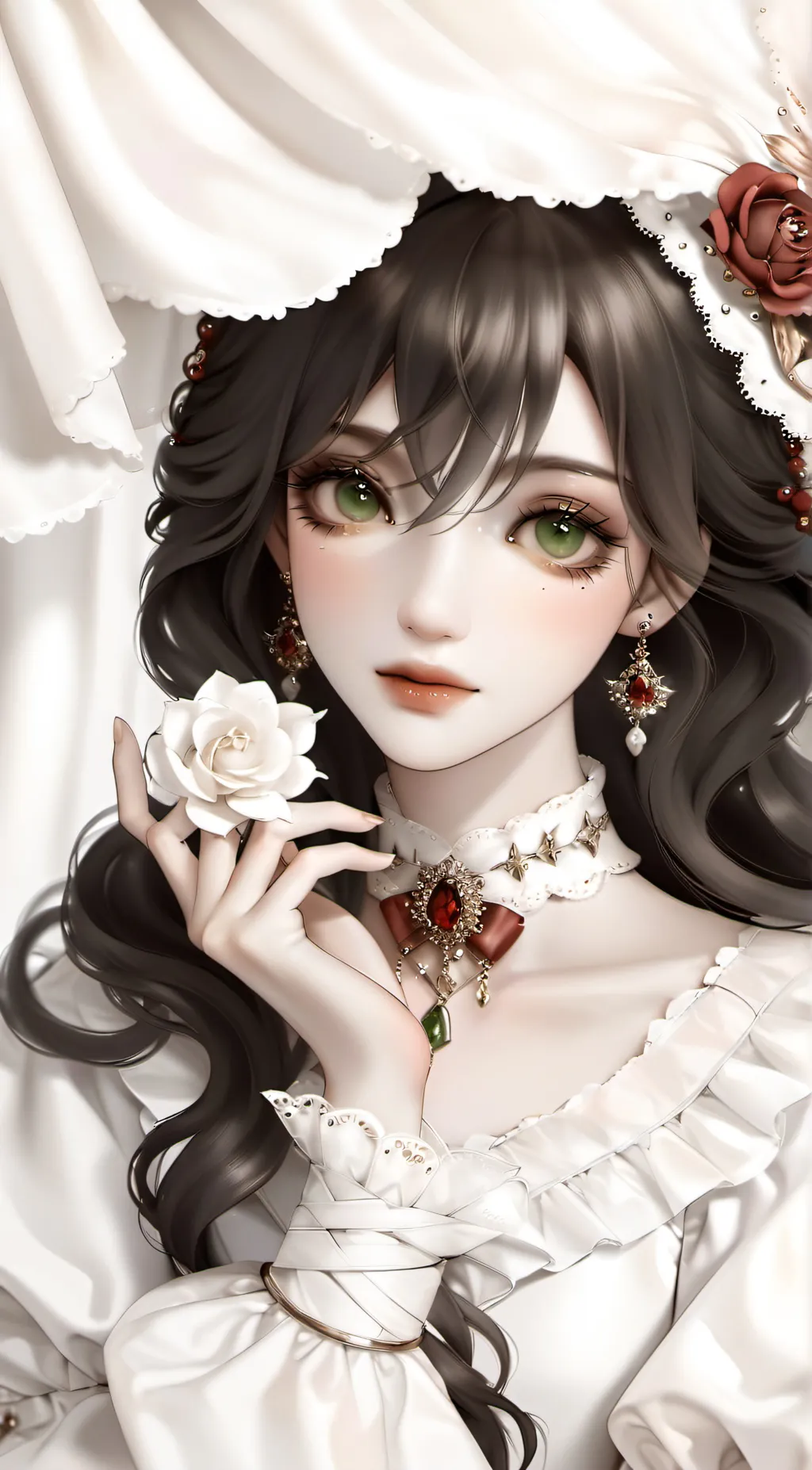 ai character: Blossom  background