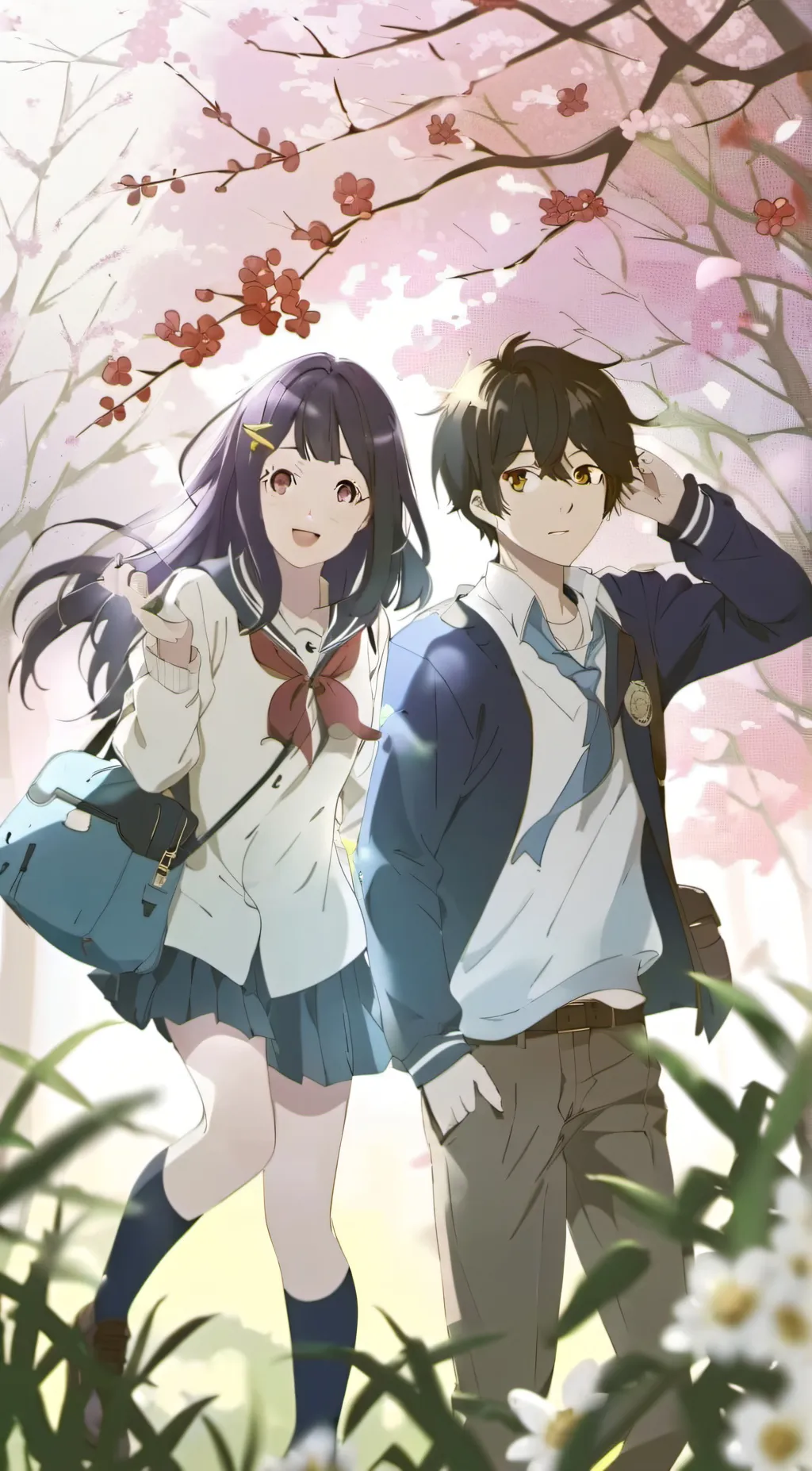 ai character: mha x gacha story background