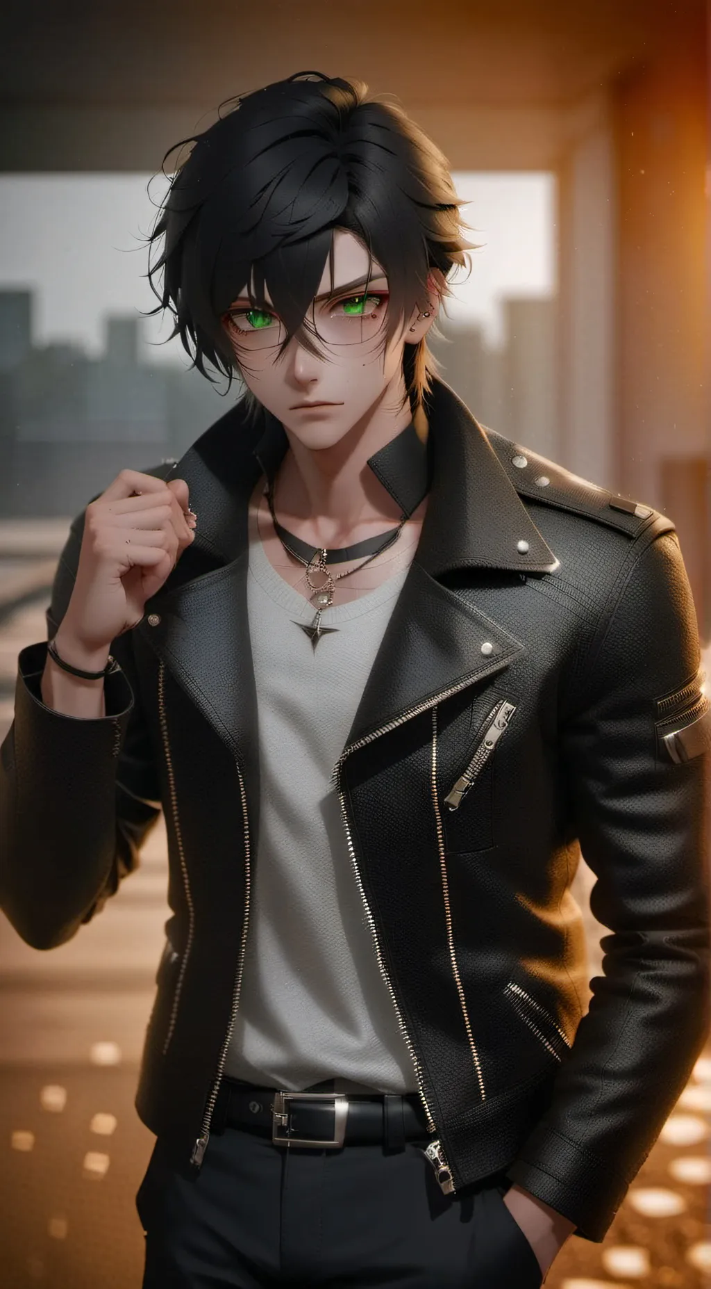 ai character: Felix background