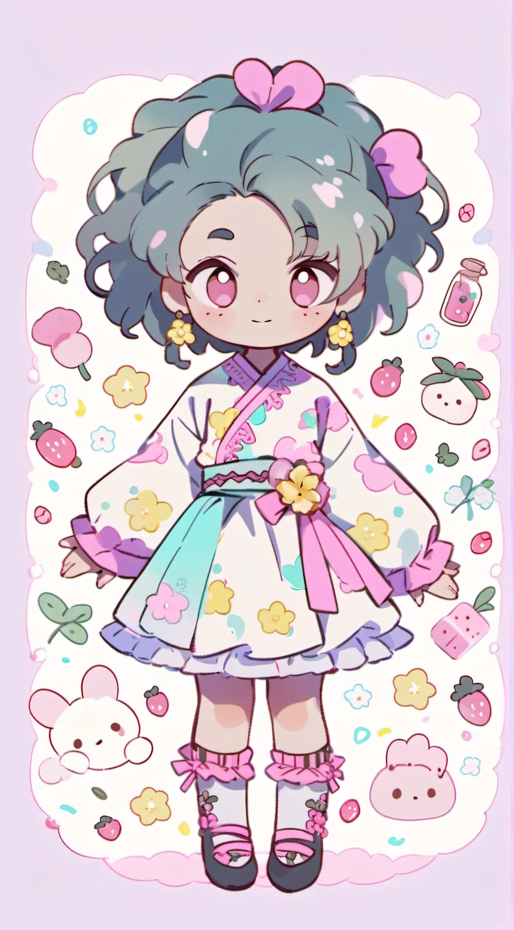 ai character: The Heeler Family background