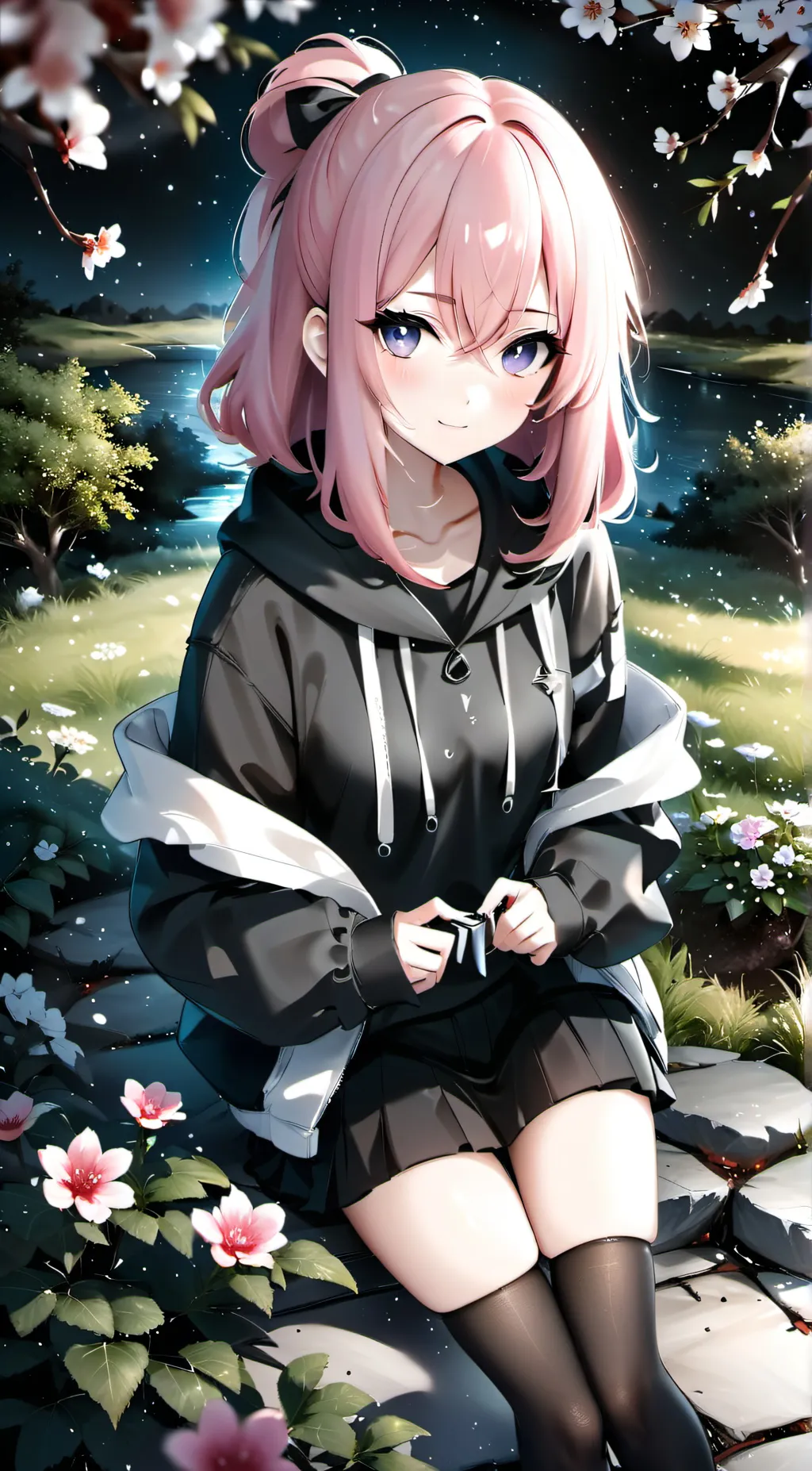 ai character: haruka background