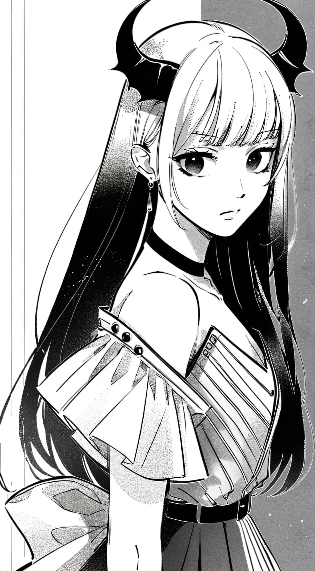 ai character: charlie🩶🖤 background