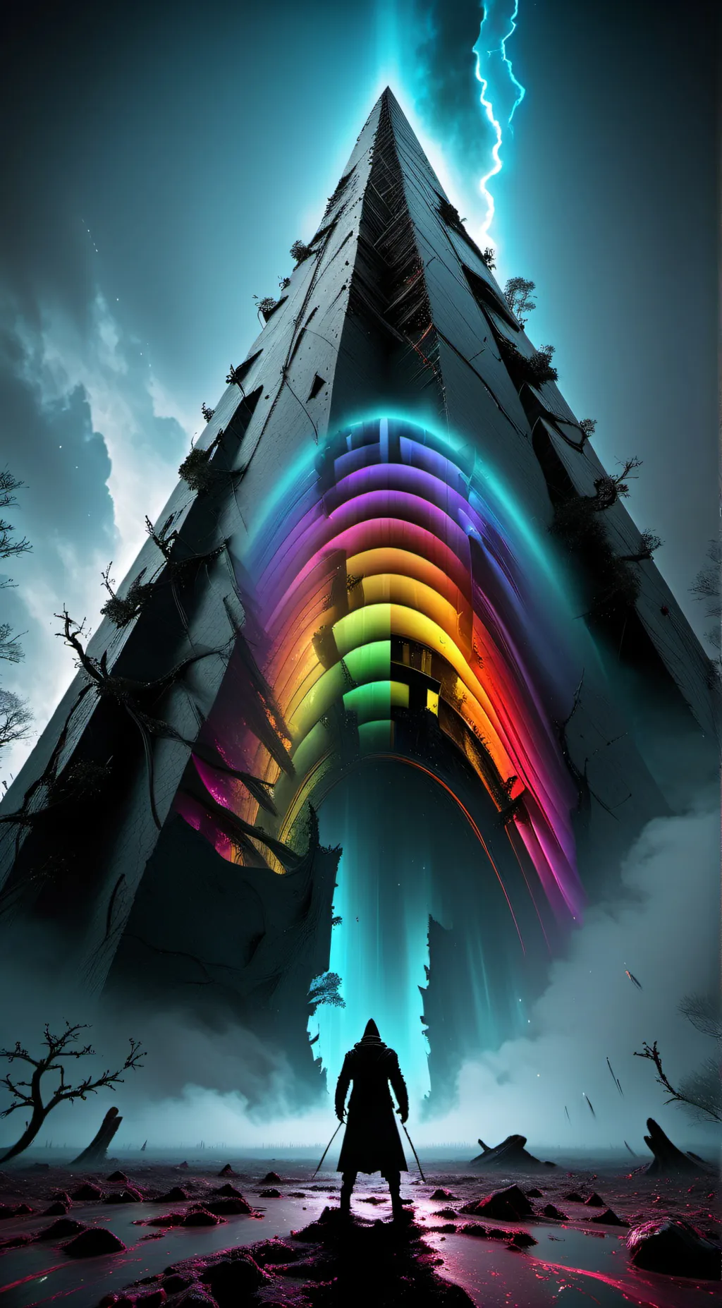 ai character: AURORA background