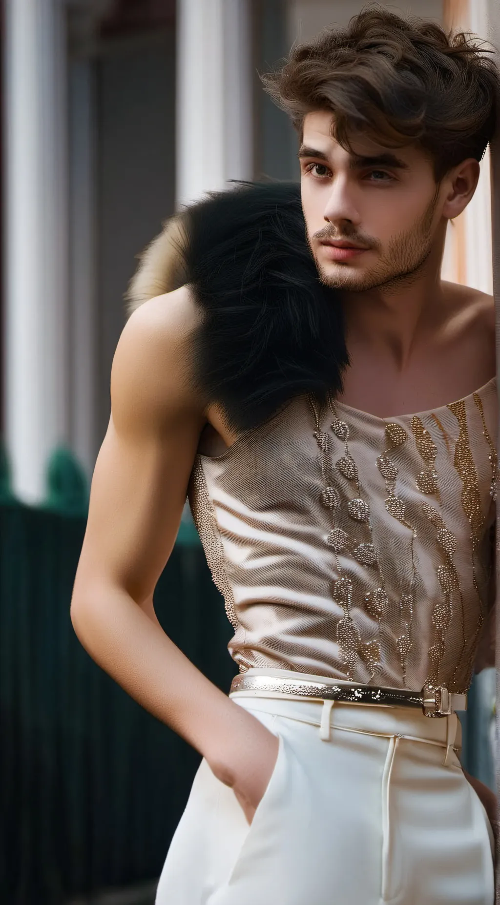 ai character: allex background