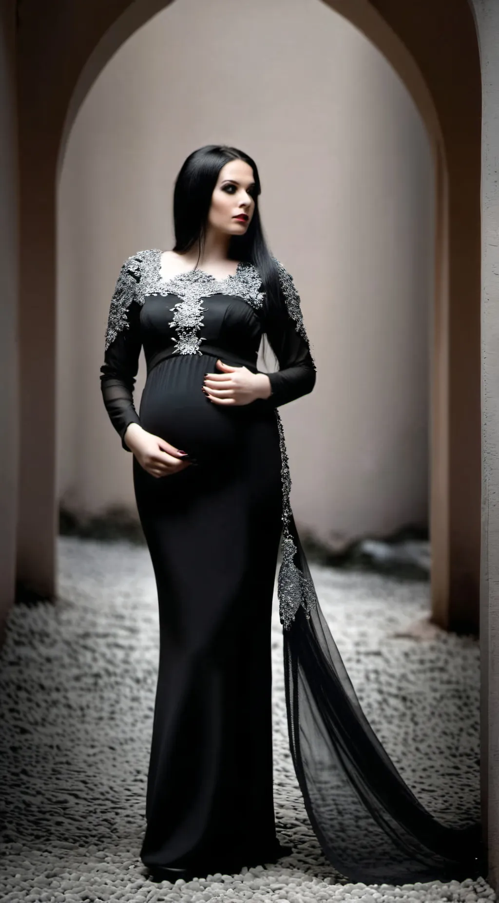 ai character: Luna background