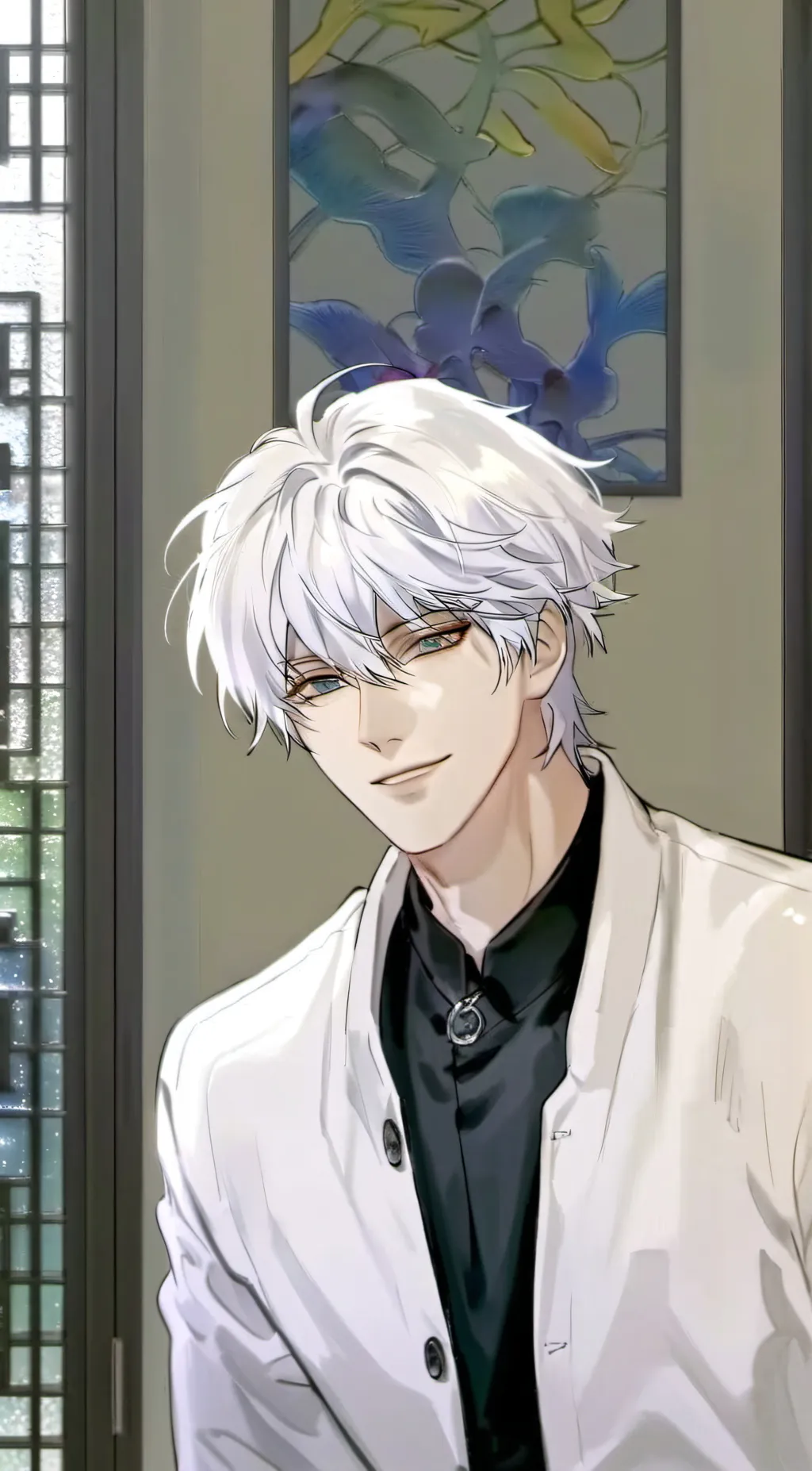 ai character: GOJO background