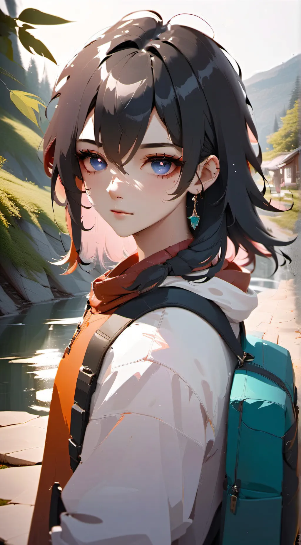 ai character: alex∆ background