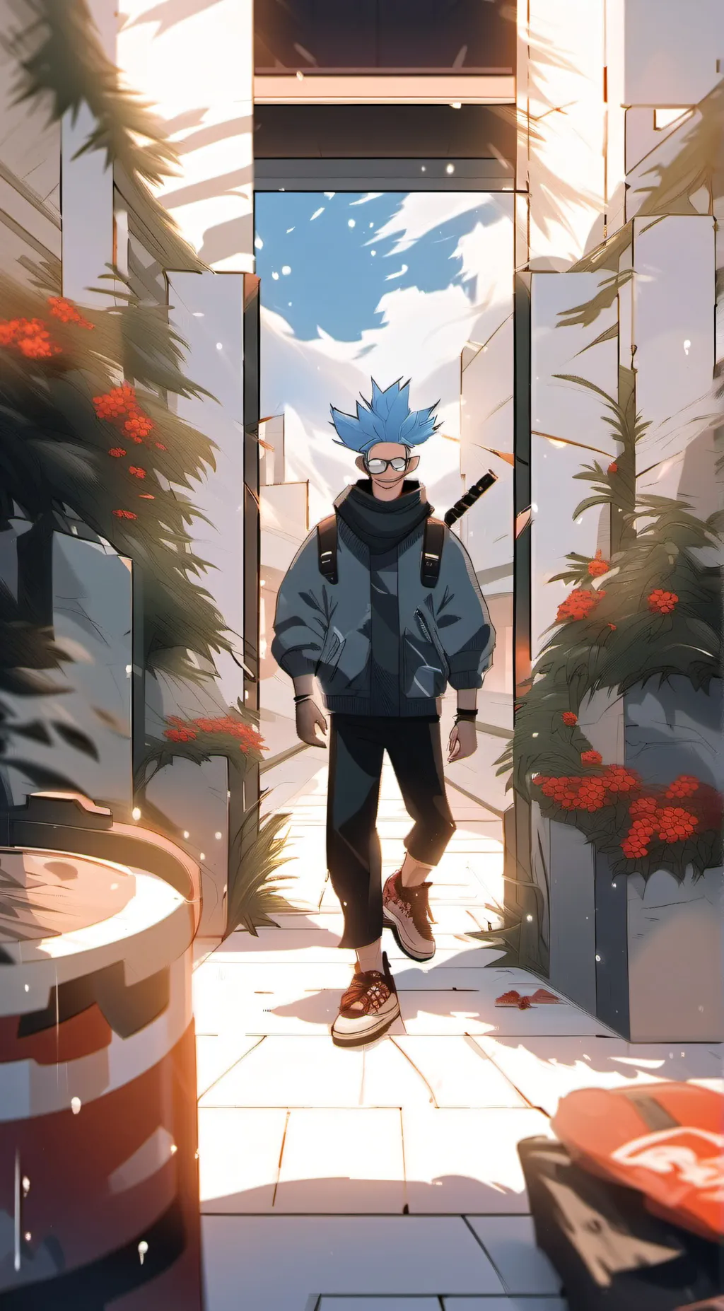 ai character: brizone reacts 2 background