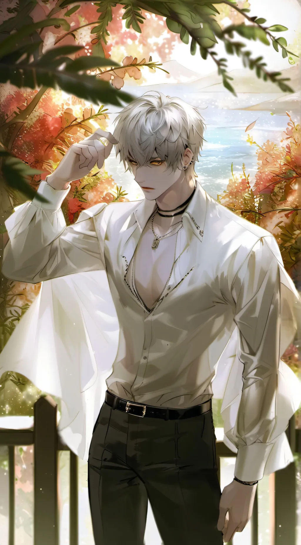 ai character: Akio background