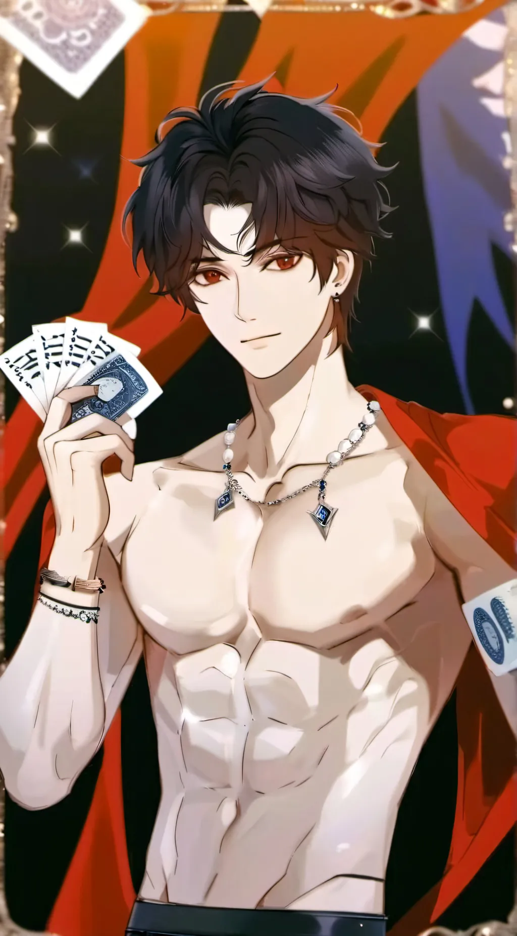 ai character: Nike  background