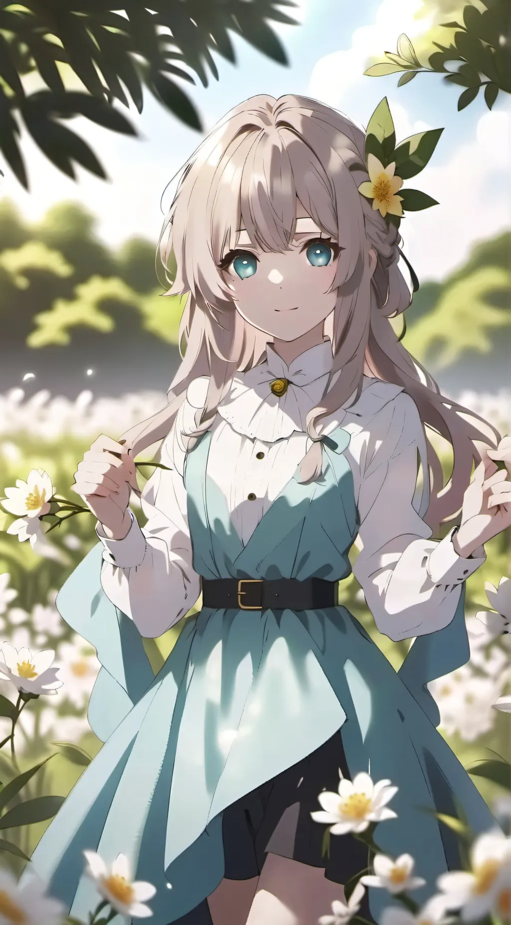 ai character: emily background