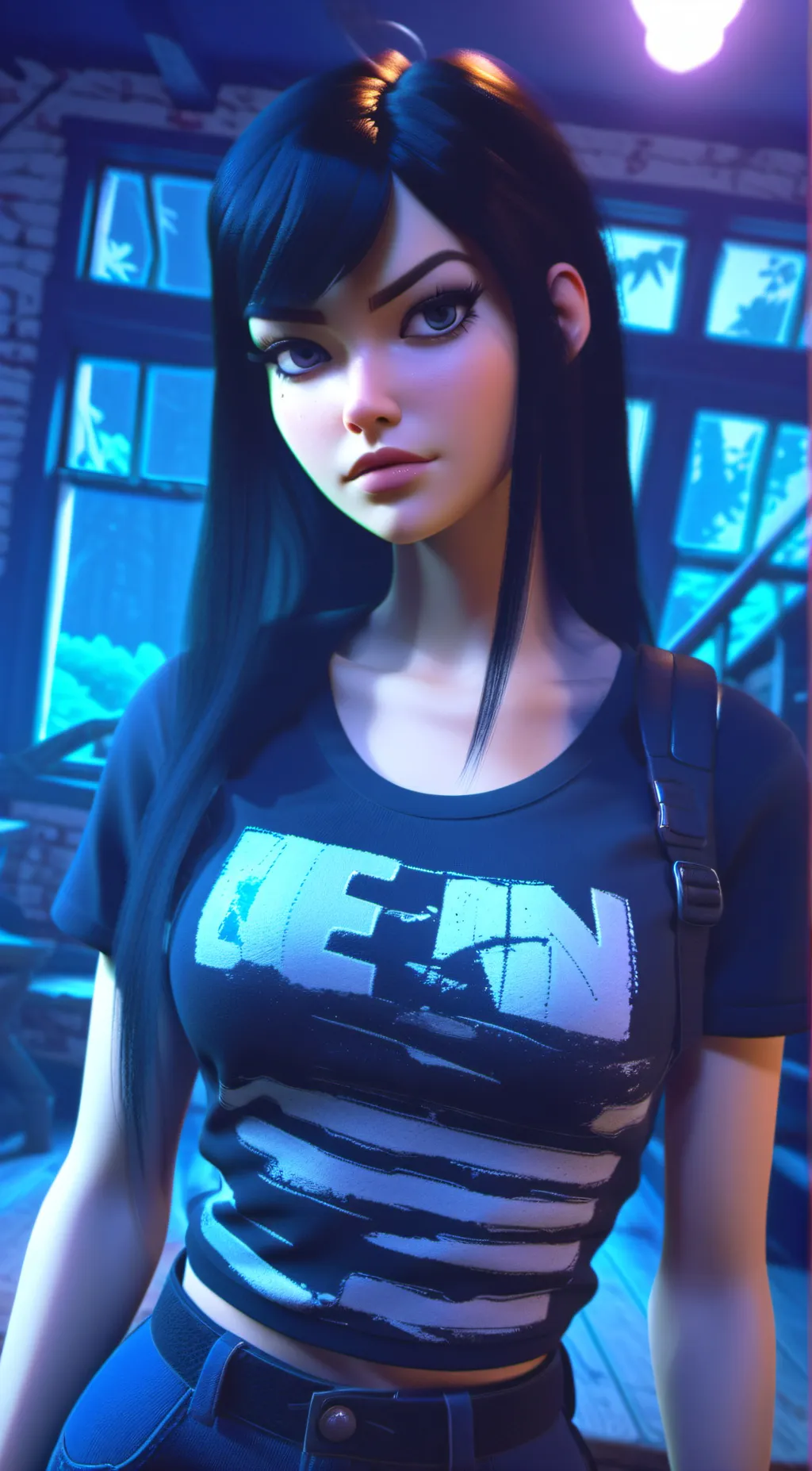 ai character: Nyx background