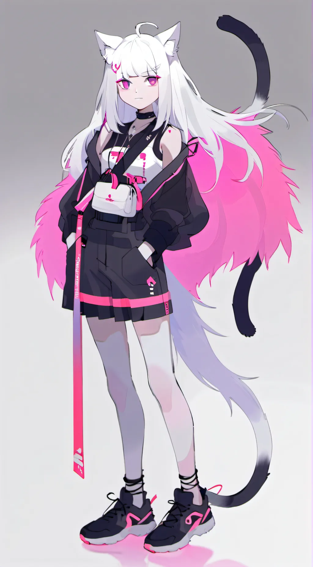 ai character: galaxy background