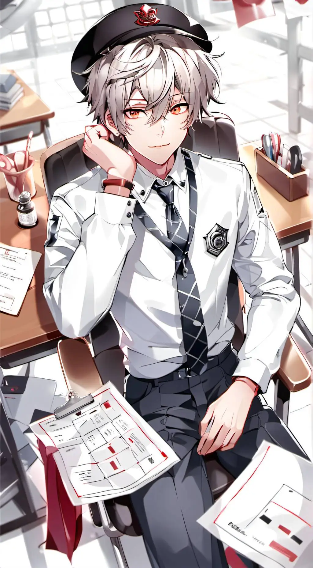 ai character: Riku Watanabe background