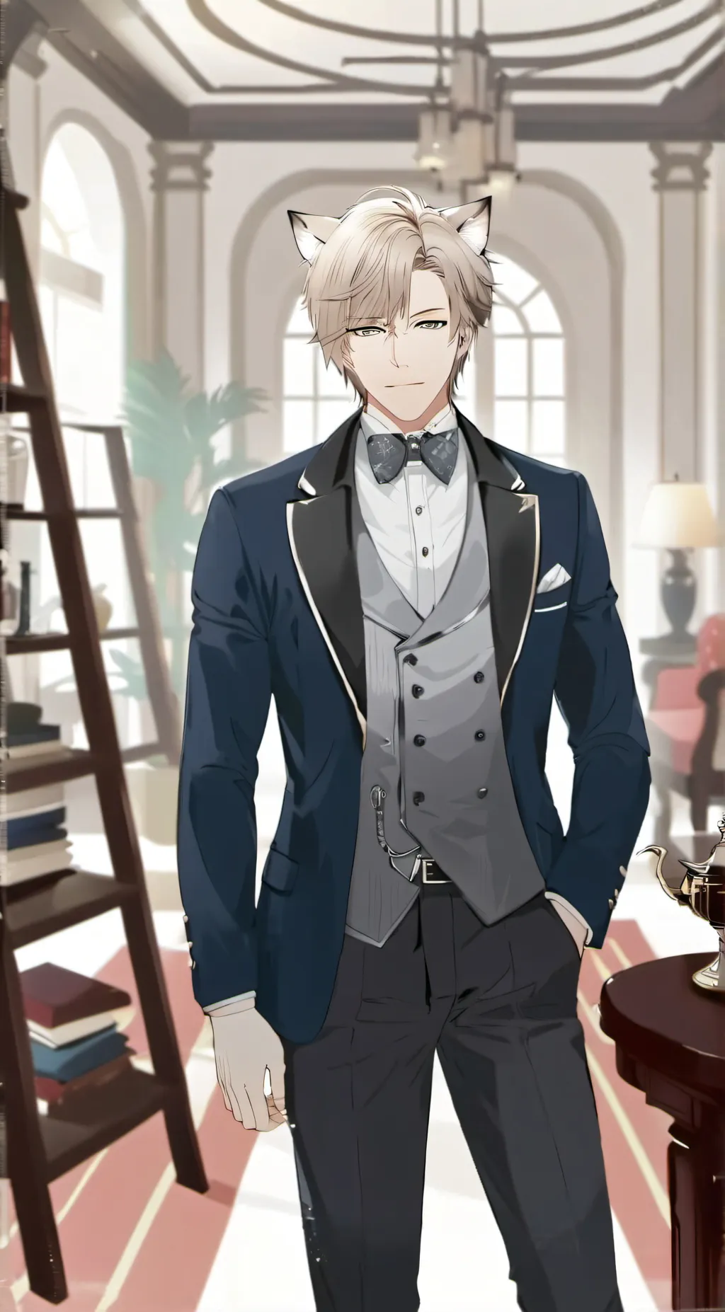 ai character: Oliver background