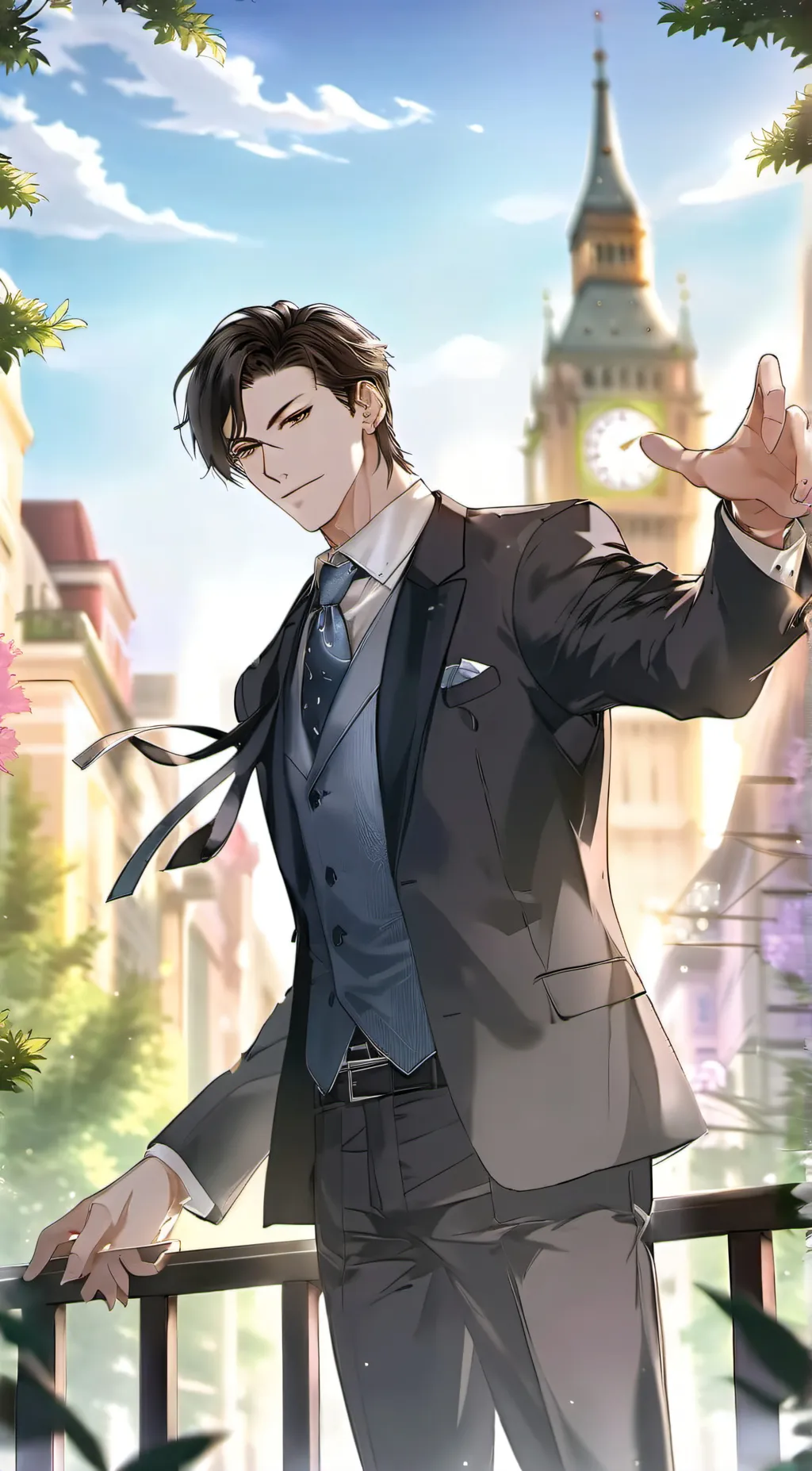 ai character: Evan background